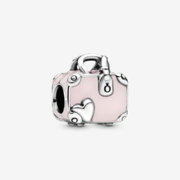 Pandora Jewelry - Pandora Pink Travel Bag Charm